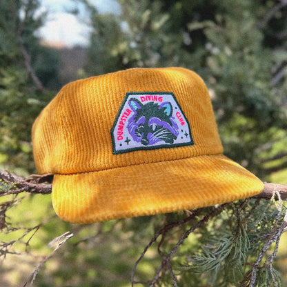Street Rat Dumpster Diving Club 5-Panel Corduroy Hat