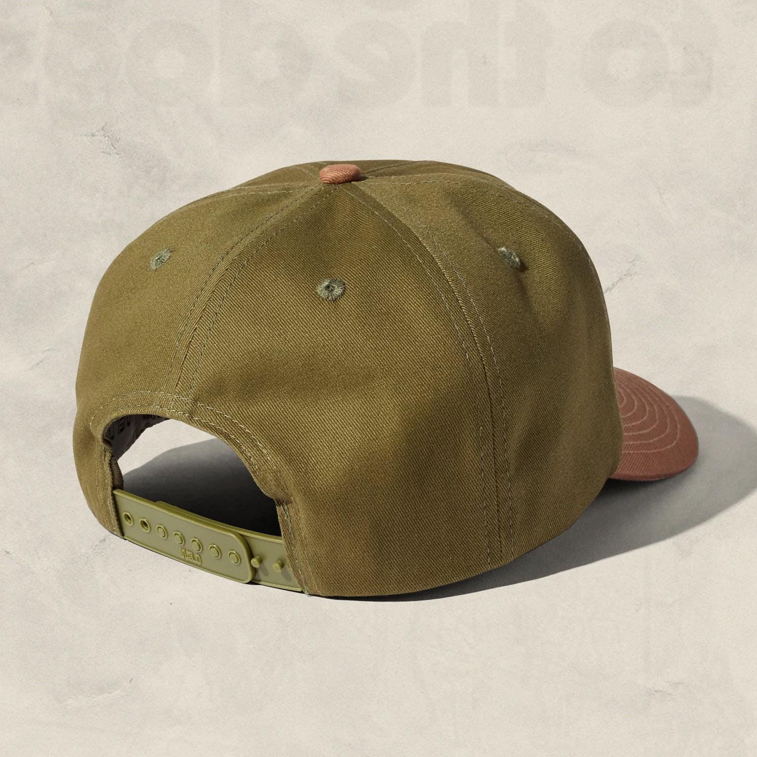 Big Dill Retro Direct Embroidered Two-Tone 5-Panel Floppy Cap
