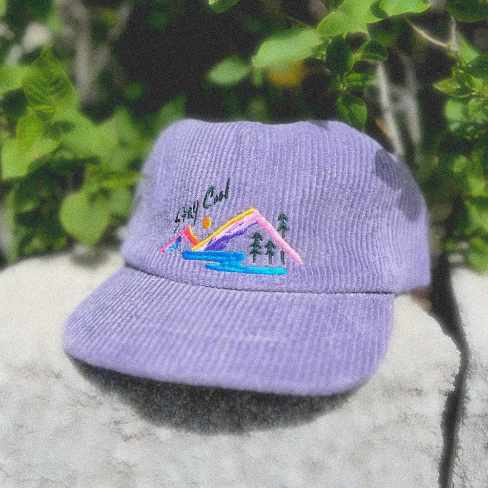 Stay Cool 5-Panel Corduroy Hat