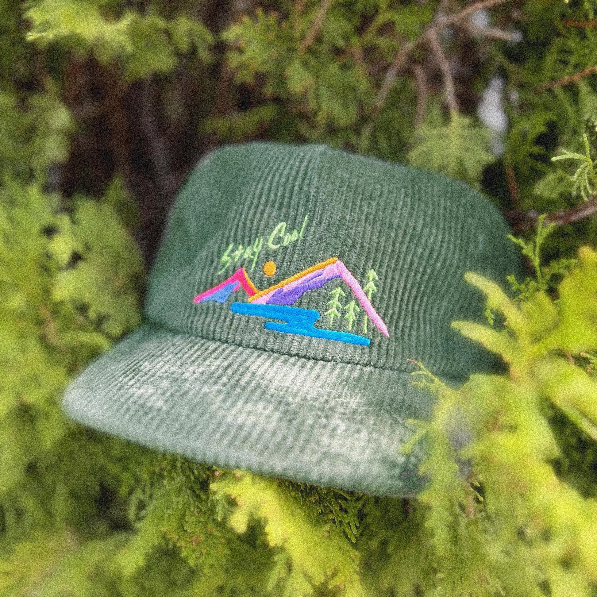 Stay Cool 5-Panel Corduroy Hat