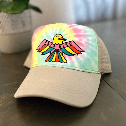 Honky Tonk Tie Dye Trucker Cap