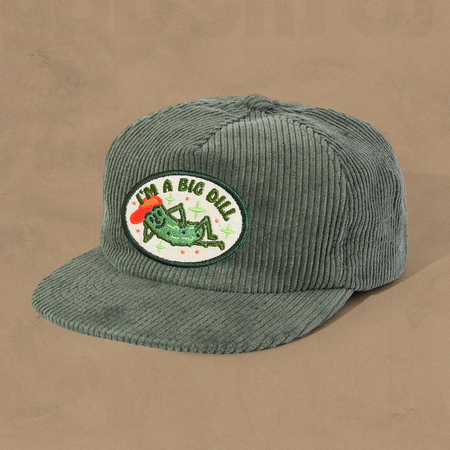 Big Dill Pickle 5-Panel Corduroy Hat