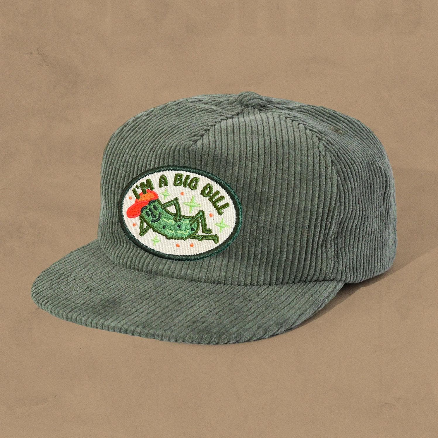 Big Dill Pickle 5-Panel Corduroy Hat