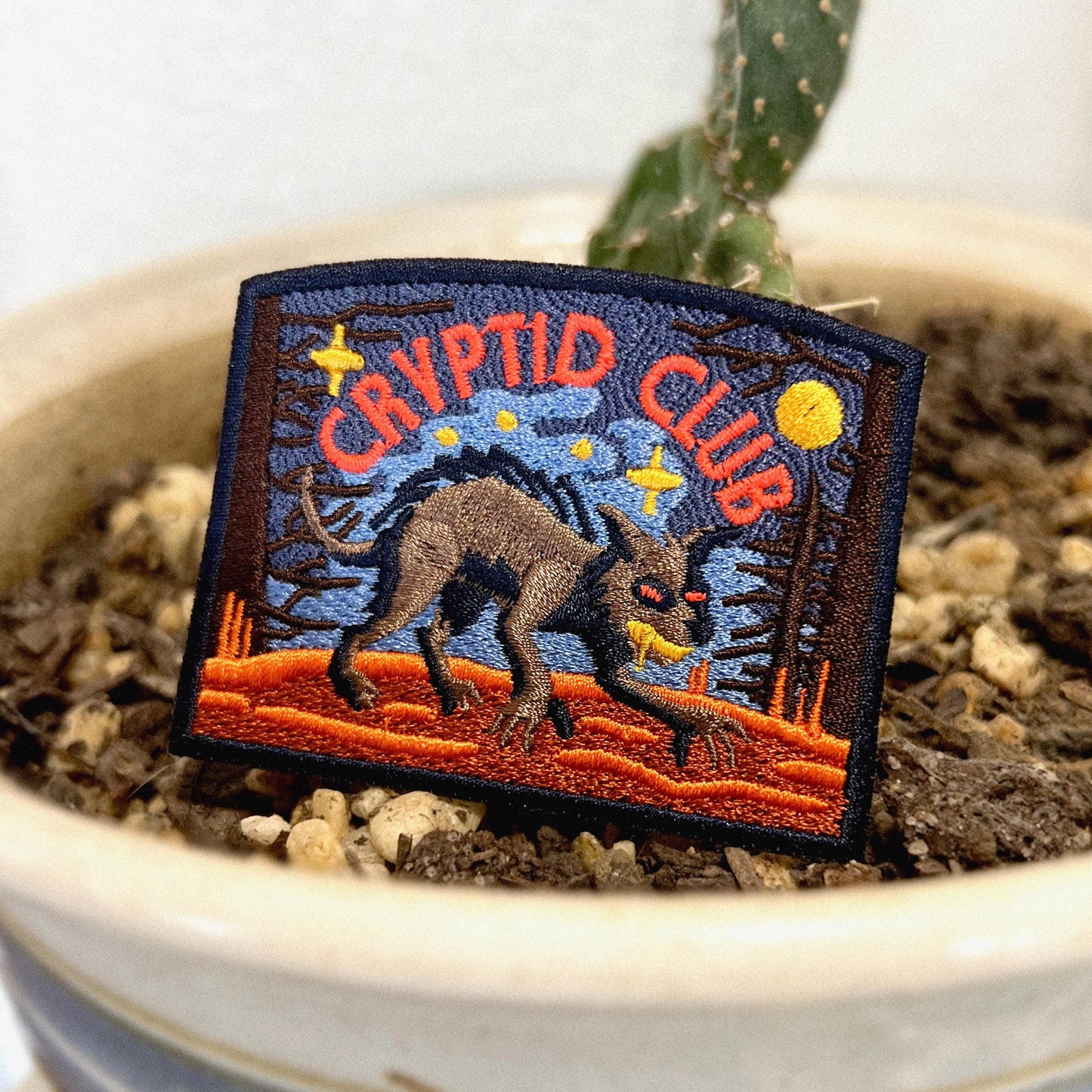 Cryptid Club Chupacabra Patch