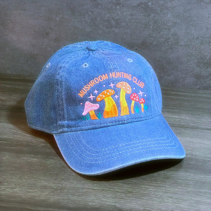 Mushroom Hunting Club Dad Hat