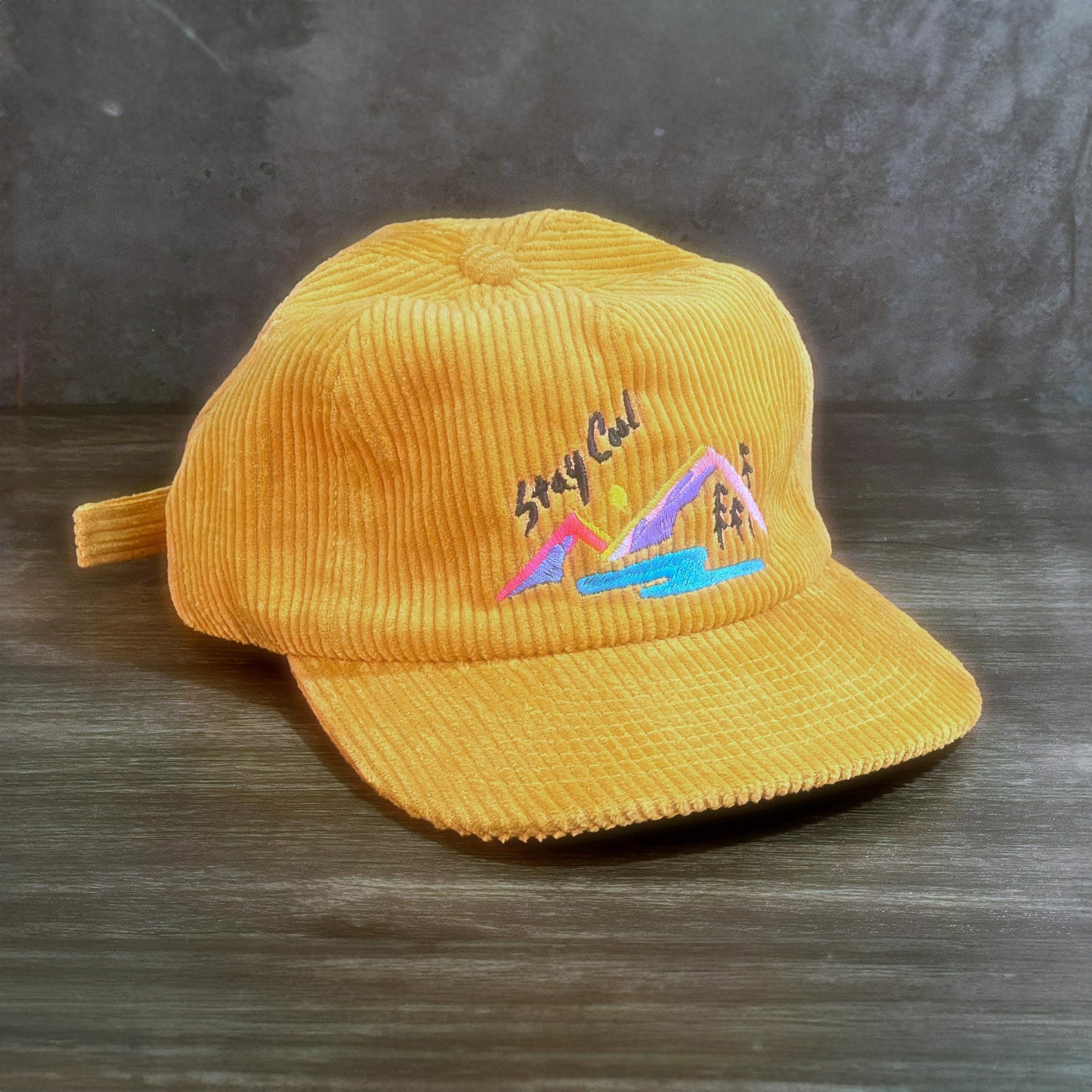 Stay Cool 5-Panel Corduroy Hat