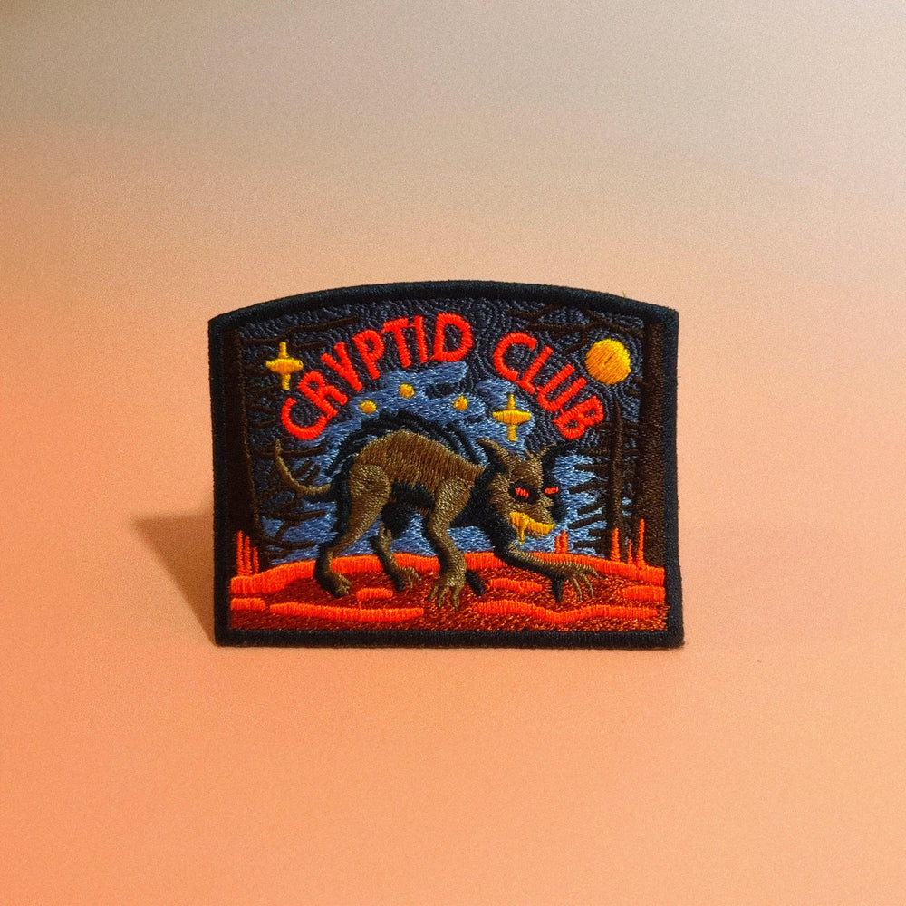 Cryptid Club Chupacabra Patch
