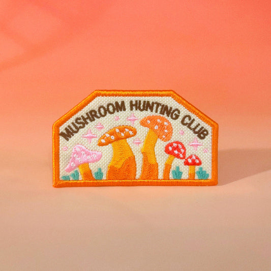 Mushroom Hunting Club Patch