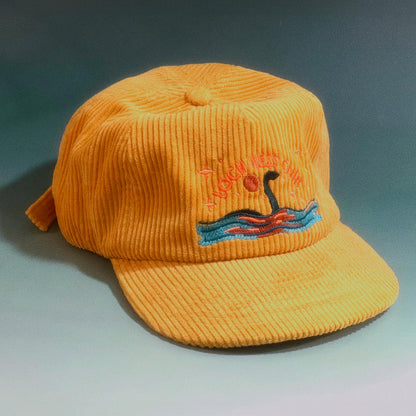 Loch Ness Cryptid Club 5-Panel Corduroy Hat