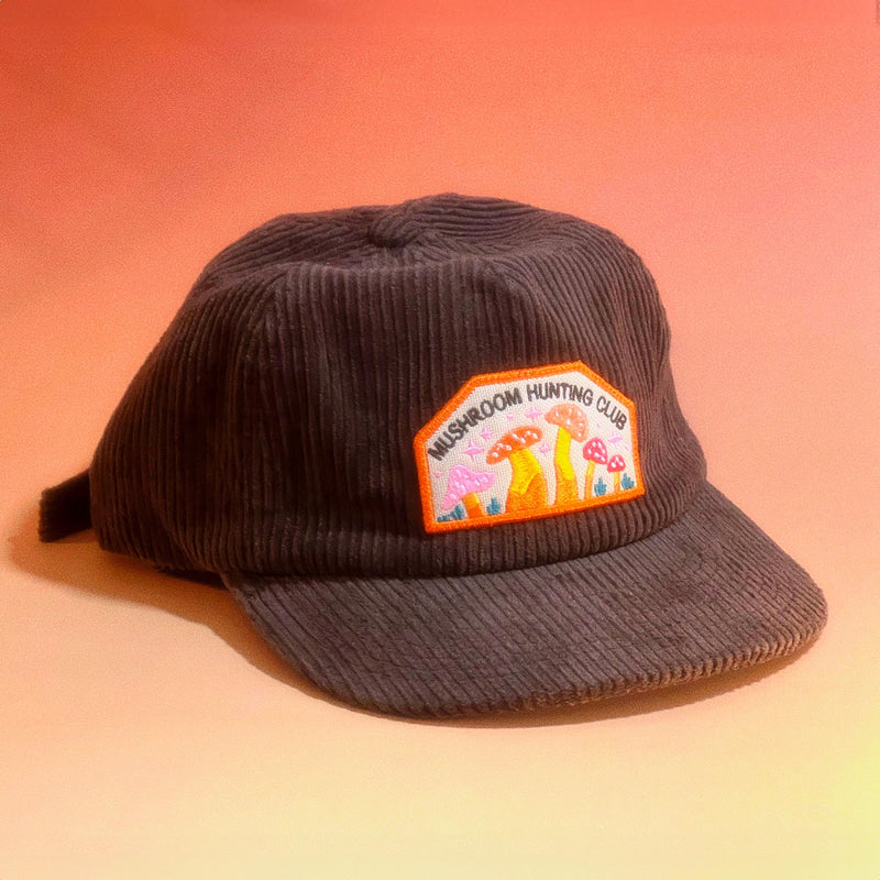 Mushroom Hunting Club 5-Panel Corduroy Hat