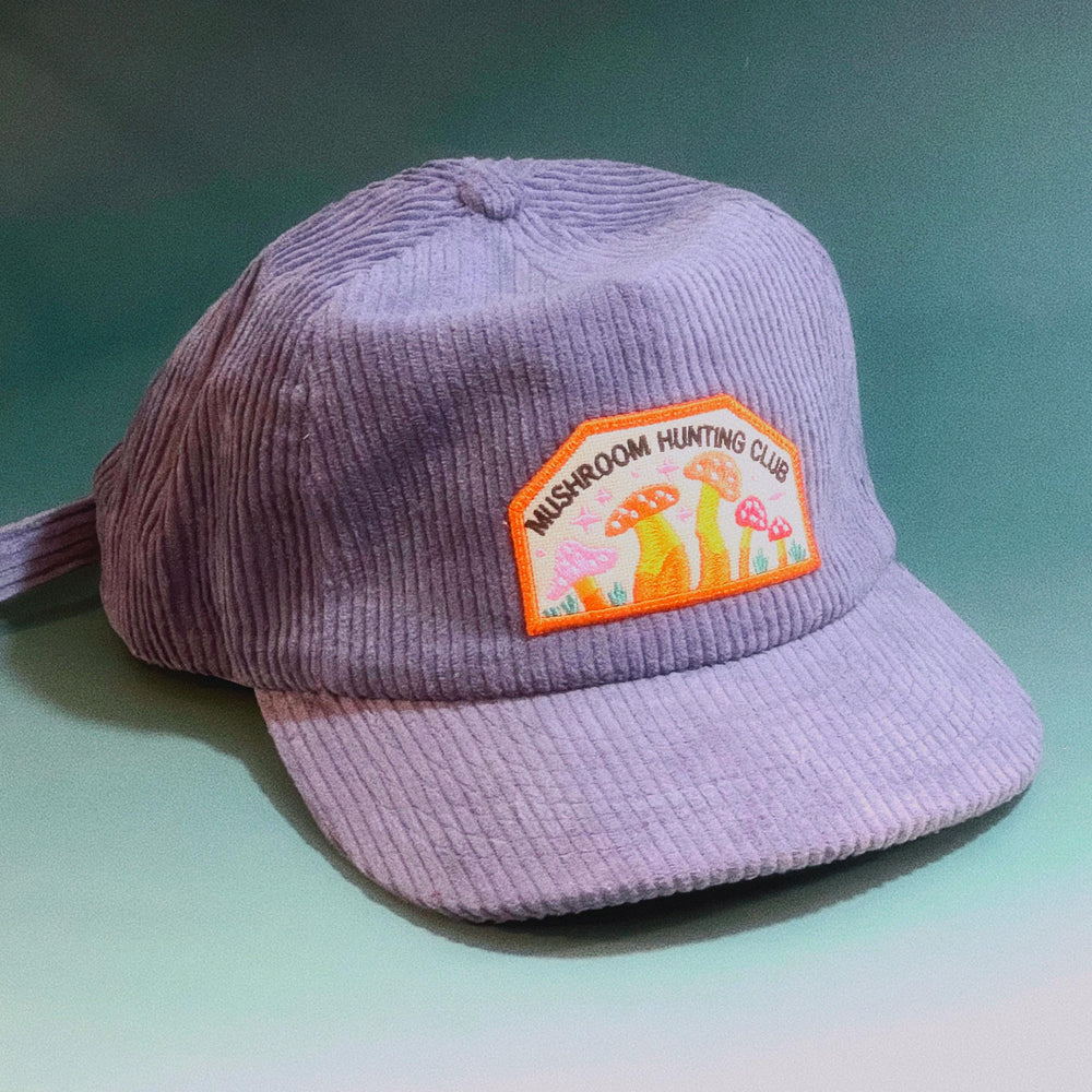 Mushroom Hunting Club 5-Panel Corduroy Hat