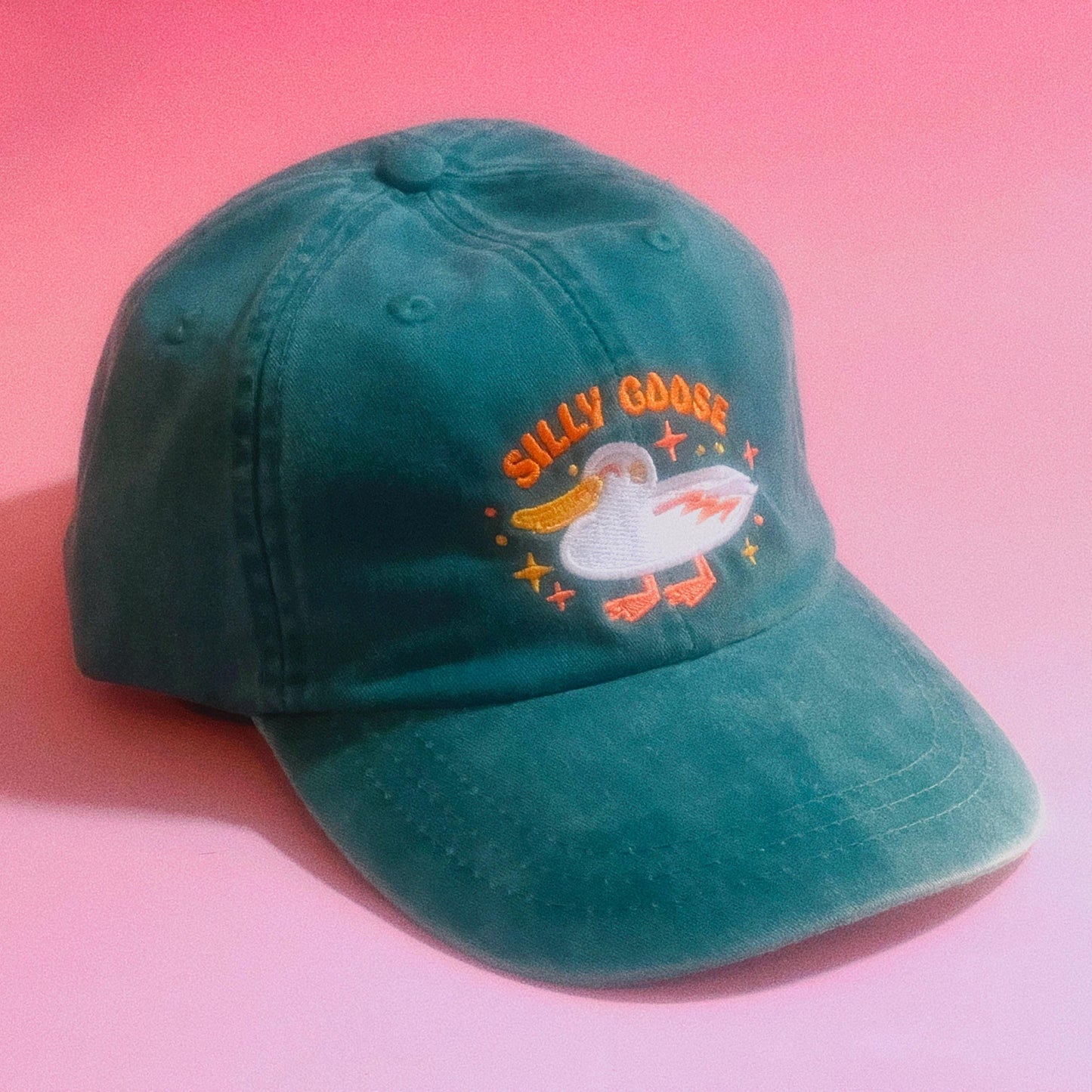 Silly Goose Embroidered Dad Hat