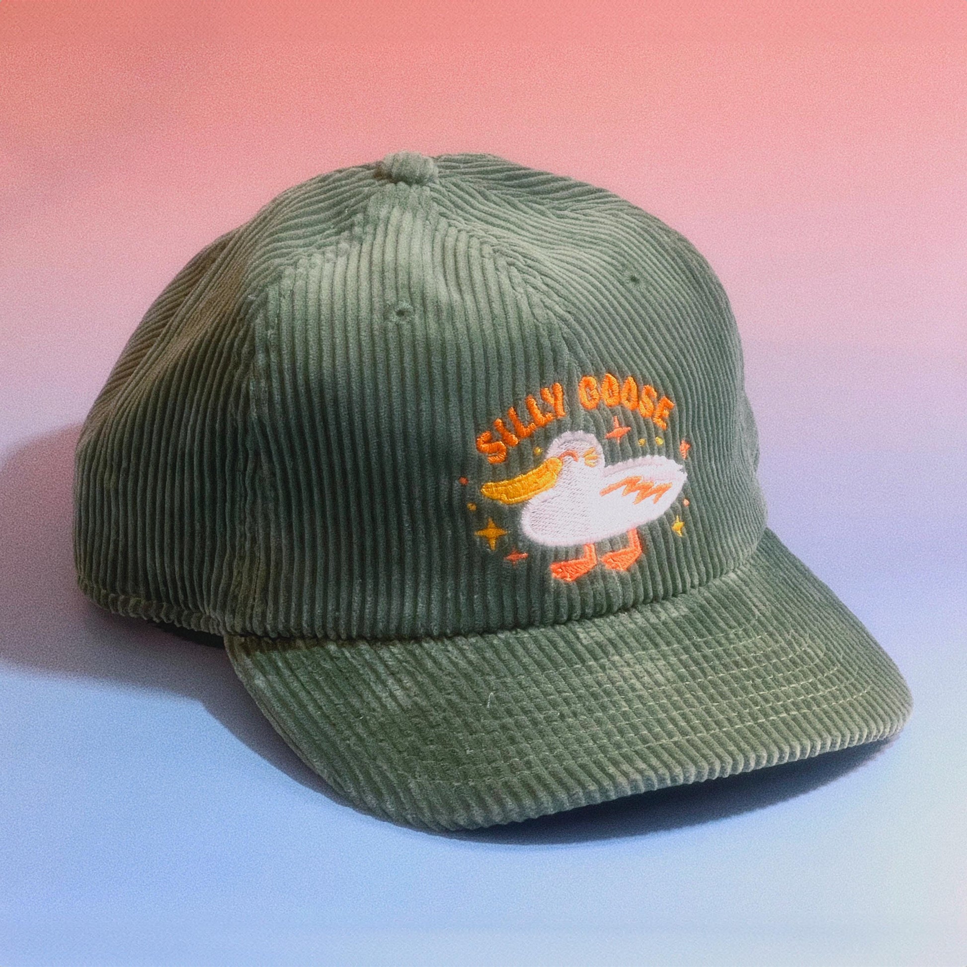 Silly Goose Corduroy Hat