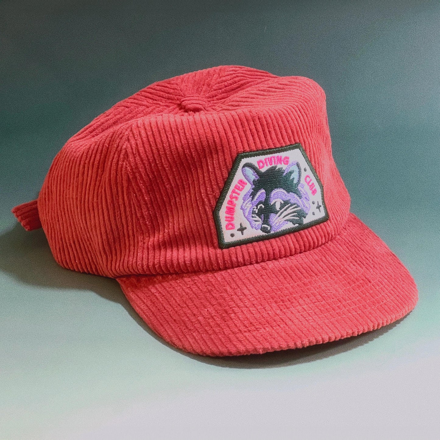 Street Rat Dumpster Diving Club 5-Panel Corduroy Hat