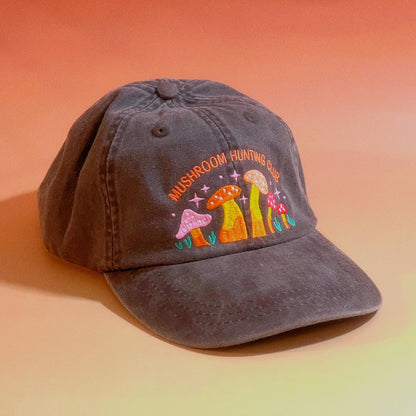 Mushroom Hunting Club Dad Hat