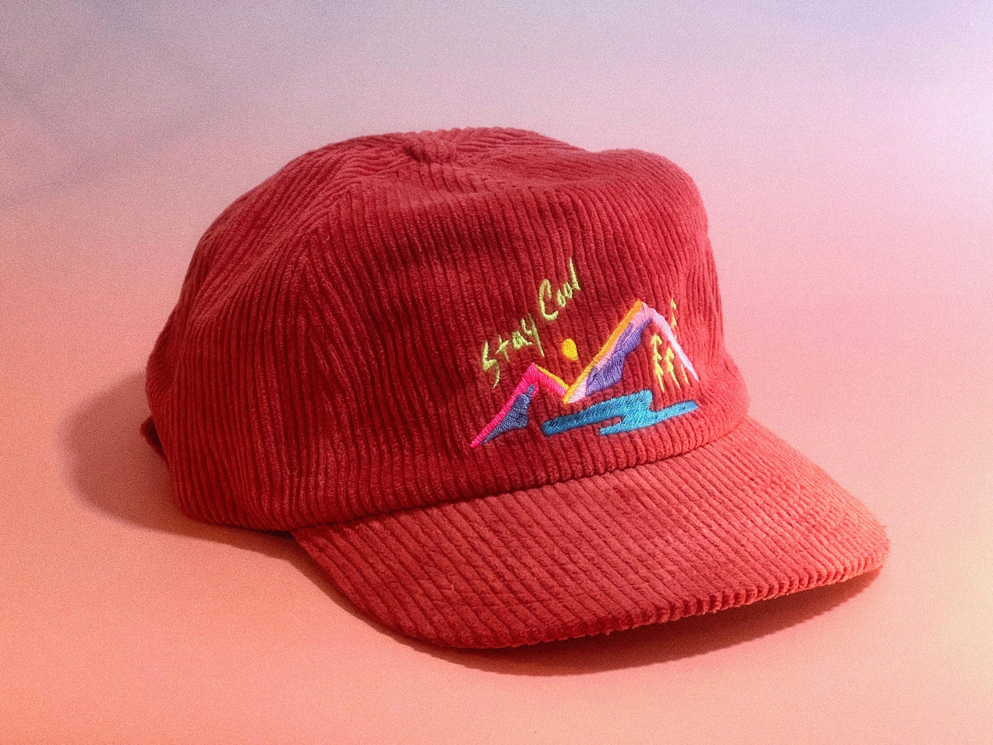 Stay Cool 5-Panel Corduroy Hat