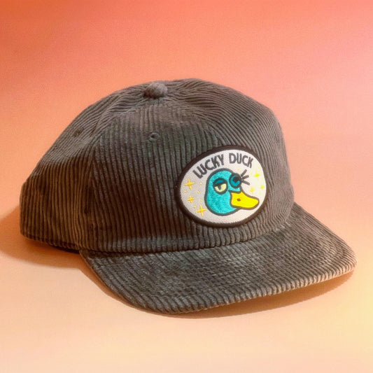 Lucky Duck Corduroy Hat