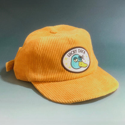 Lucky Duck 5-Panel Corduroy Hat
