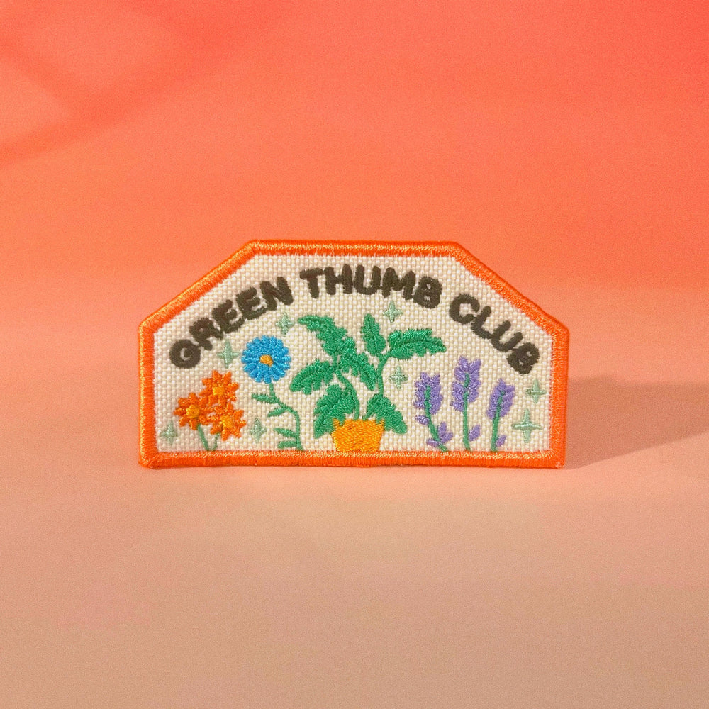 Green Thumb Club Patch