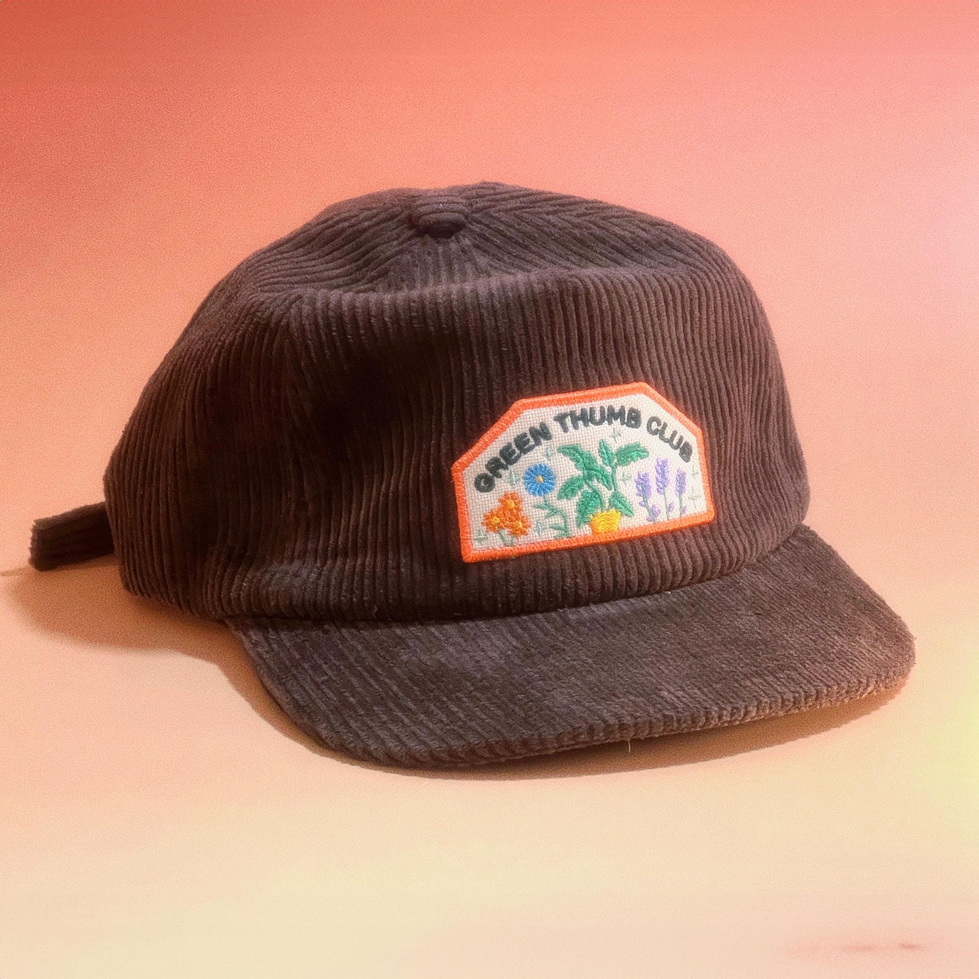 Green Thumb Club 5-Panel Corduroy Hat