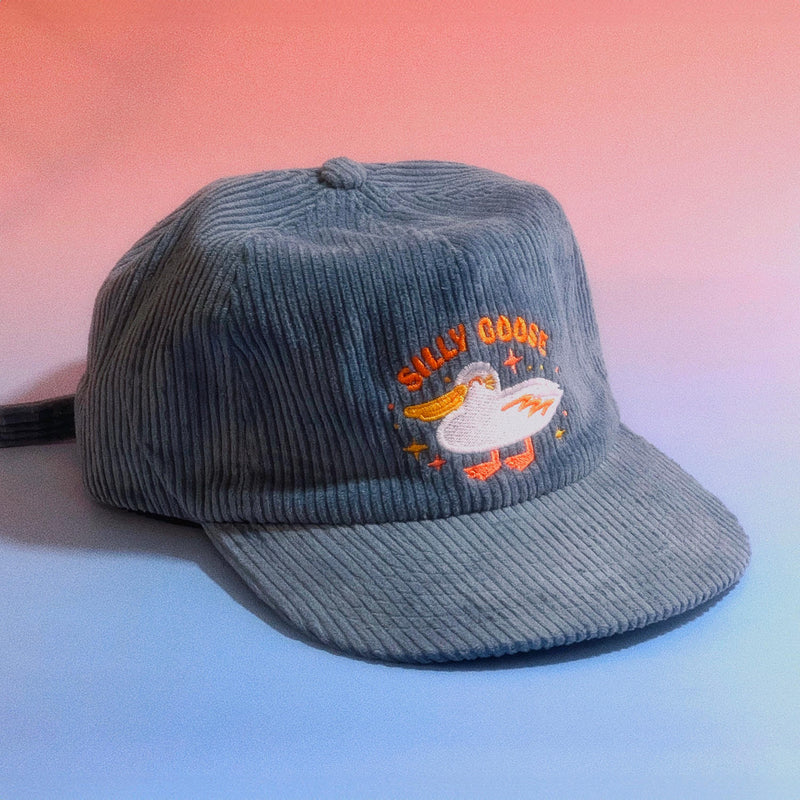 Silly Goose 5-Panel Corduroy Hat