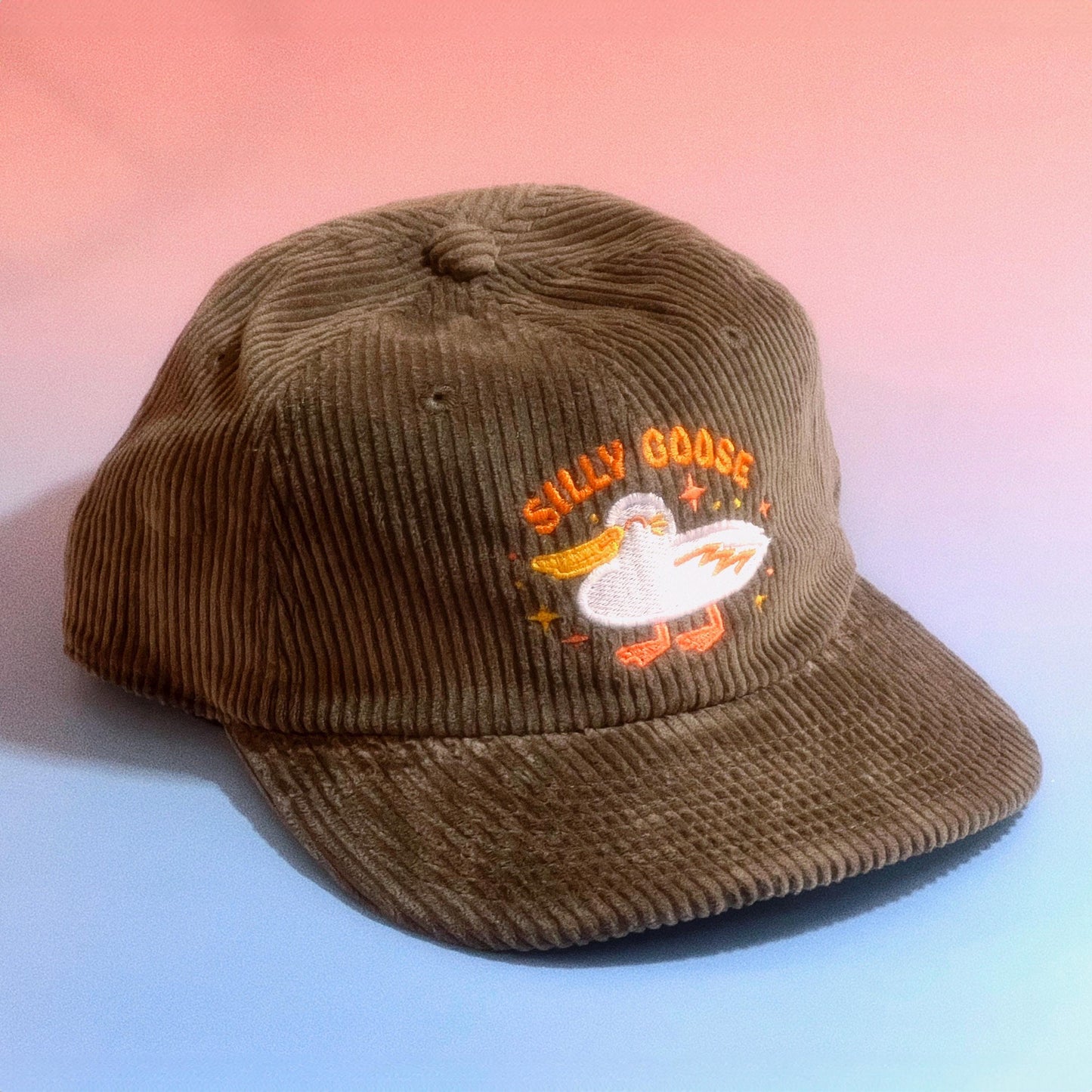 Silly Goose Corduroy Hat