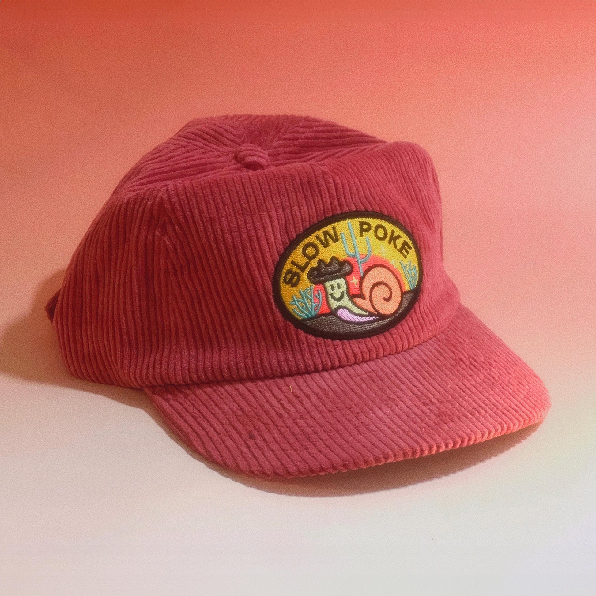 Slow Poke 5-Panel Corduroy Hat