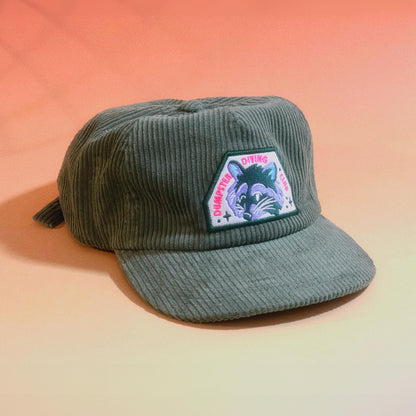 Street Rat Dumpster Diving Club 5-Panel Corduroy Hat