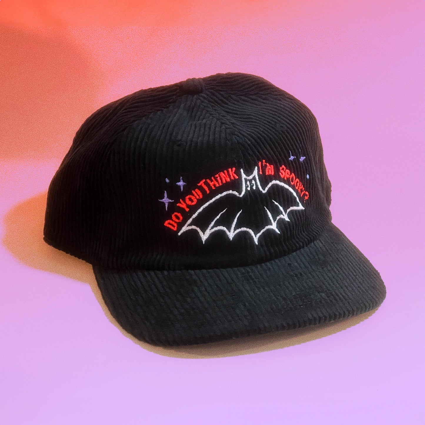 Do You Think I'm Spooky? Corduroy Hat