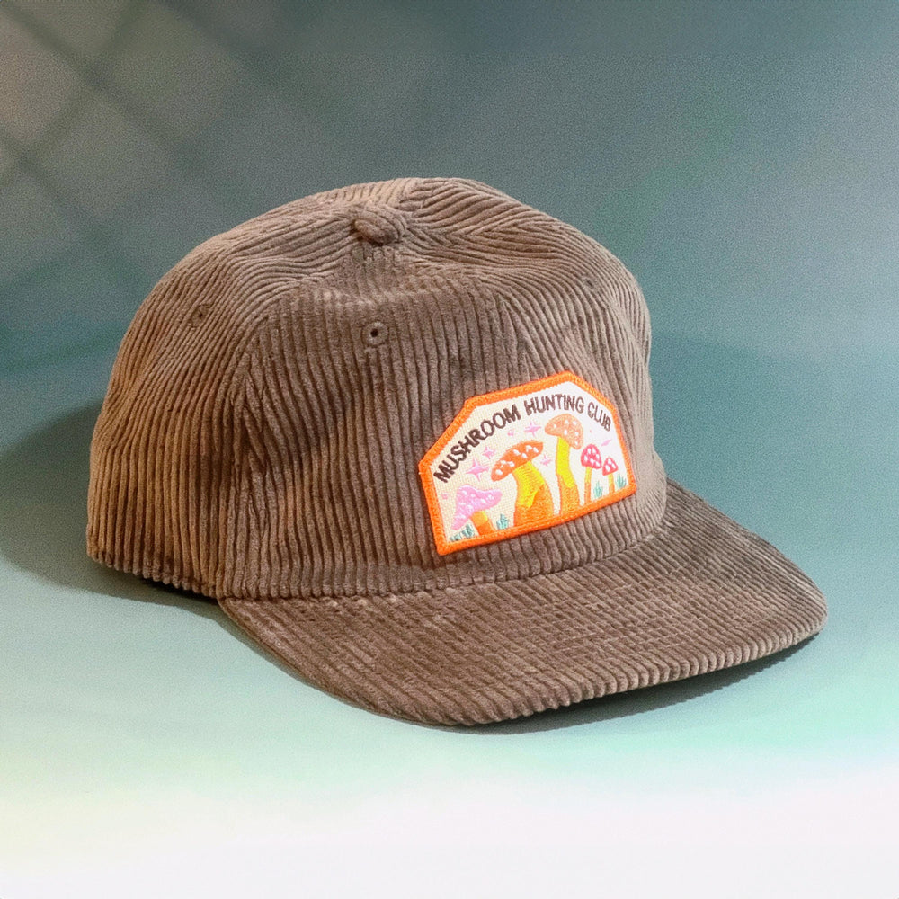 Mushroom Hunting Club Corduroy Hat