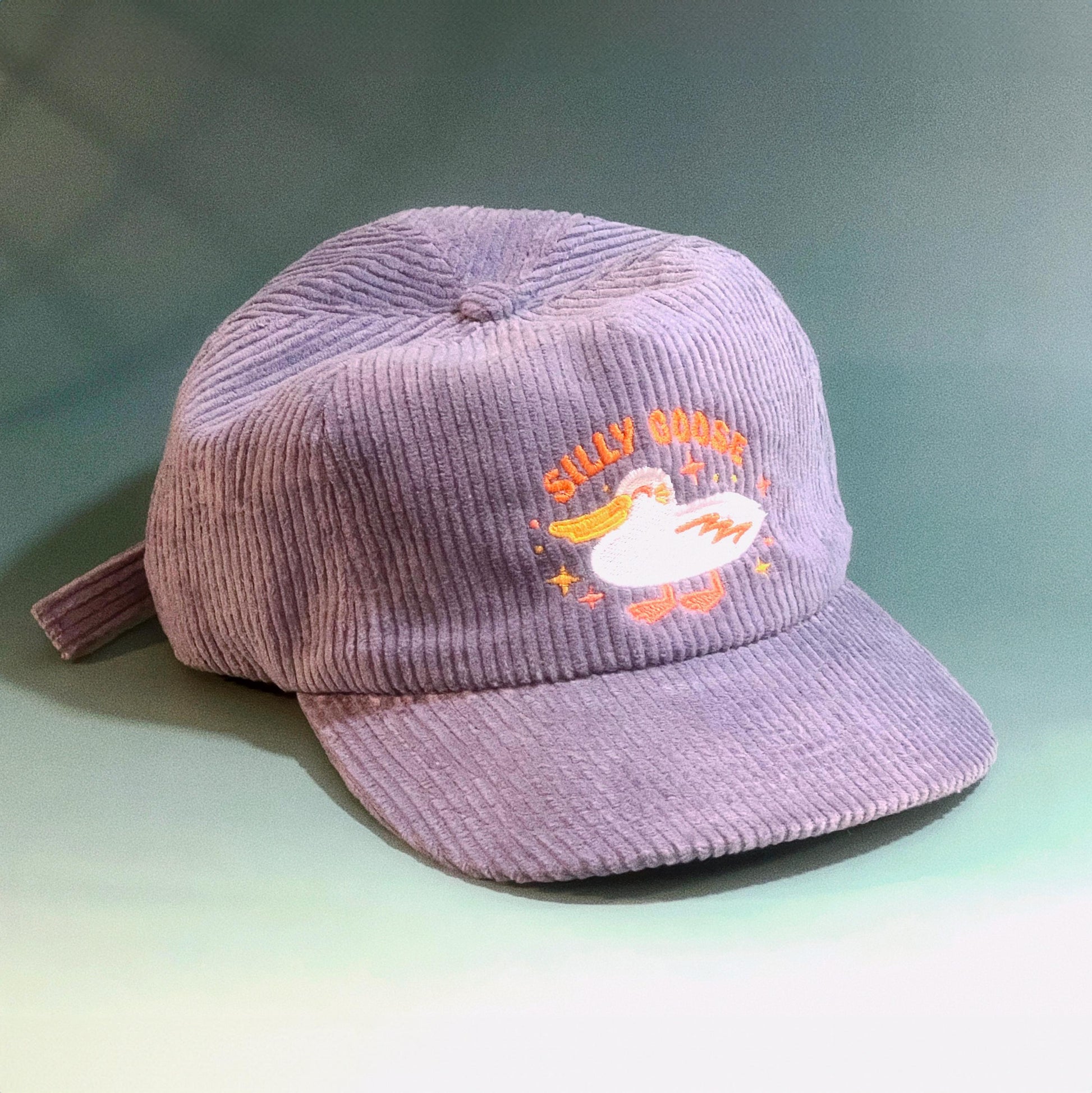 Silly Goose 5-Panel Corduroy Hat