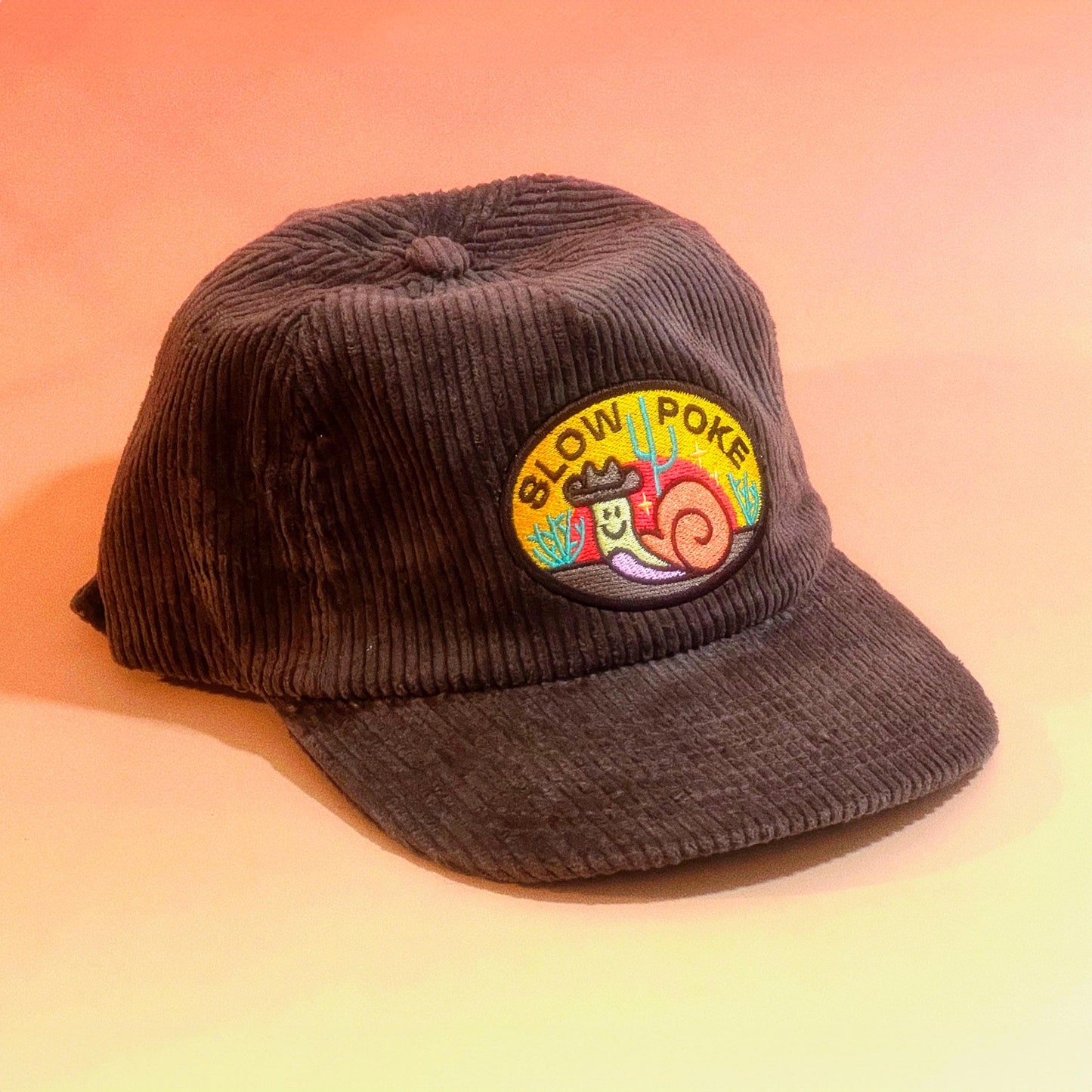 Slow Poke 5-Panel Corduroy Hat