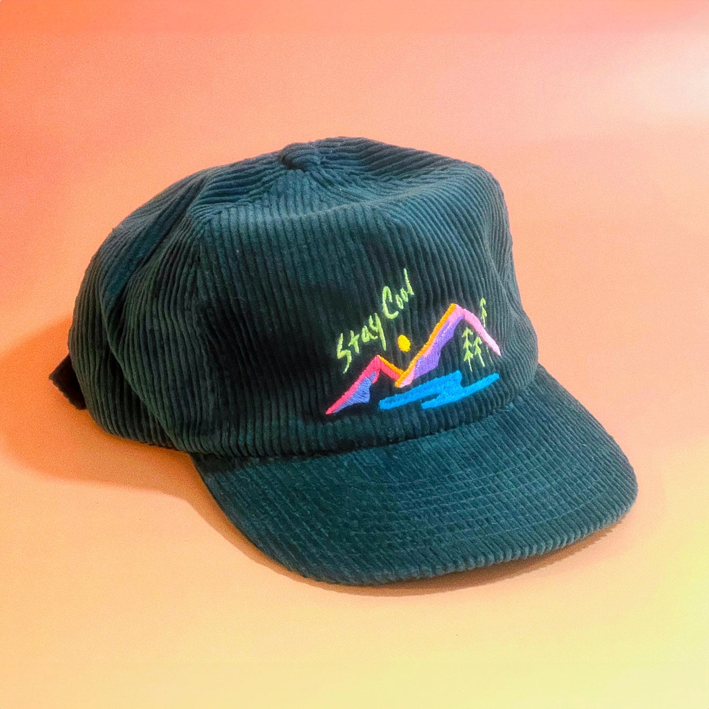 Stay Cool 5-Panel Corduroy Hat