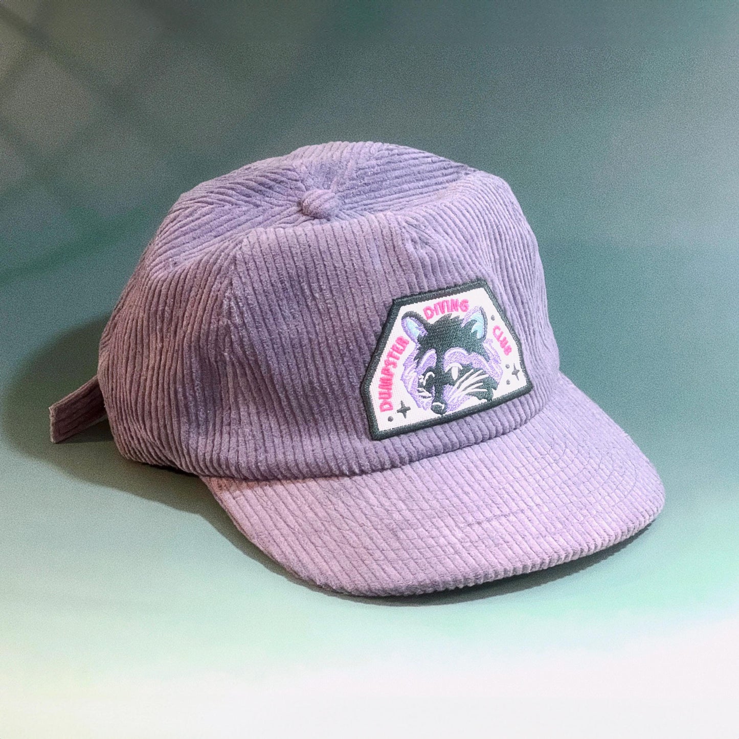 Street Rat Dumpster Diving Club 5-Panel Corduroy Hat