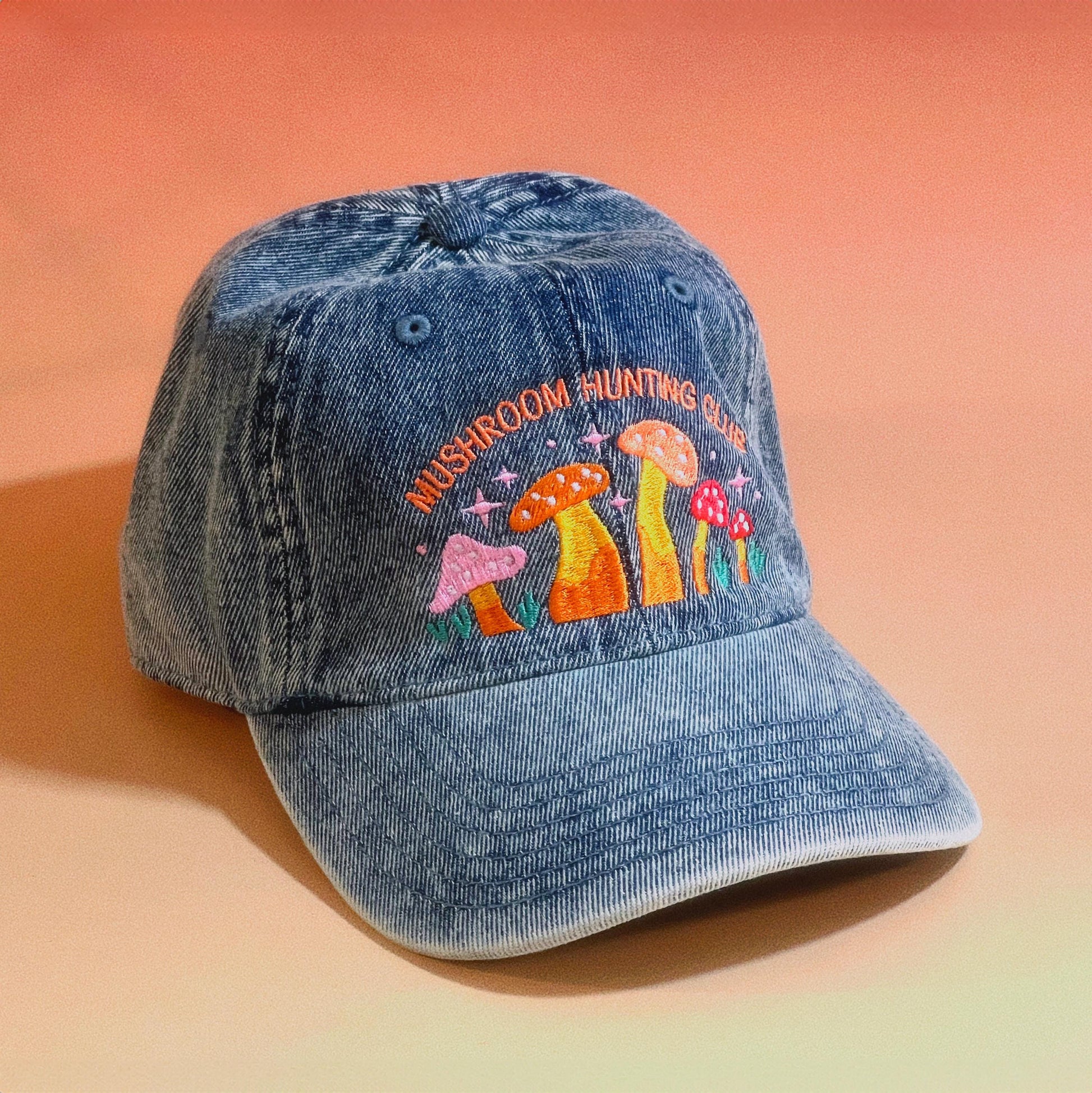 Mushroom Hunting Club Dad Hat