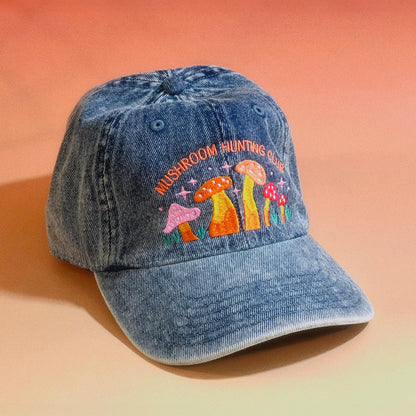 Mushroom Hunting Club Dad Hat