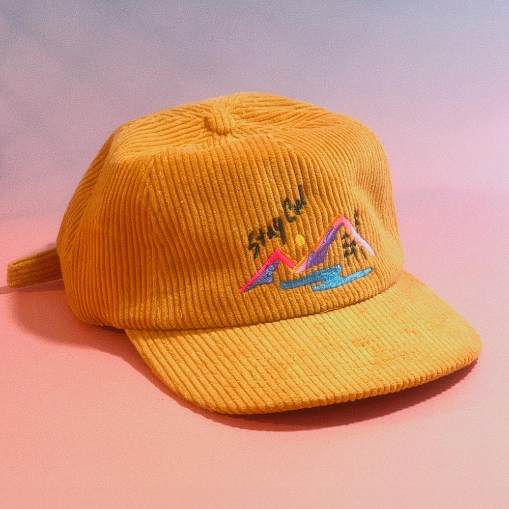 Stay Cool 5-Panel Corduroy Hat