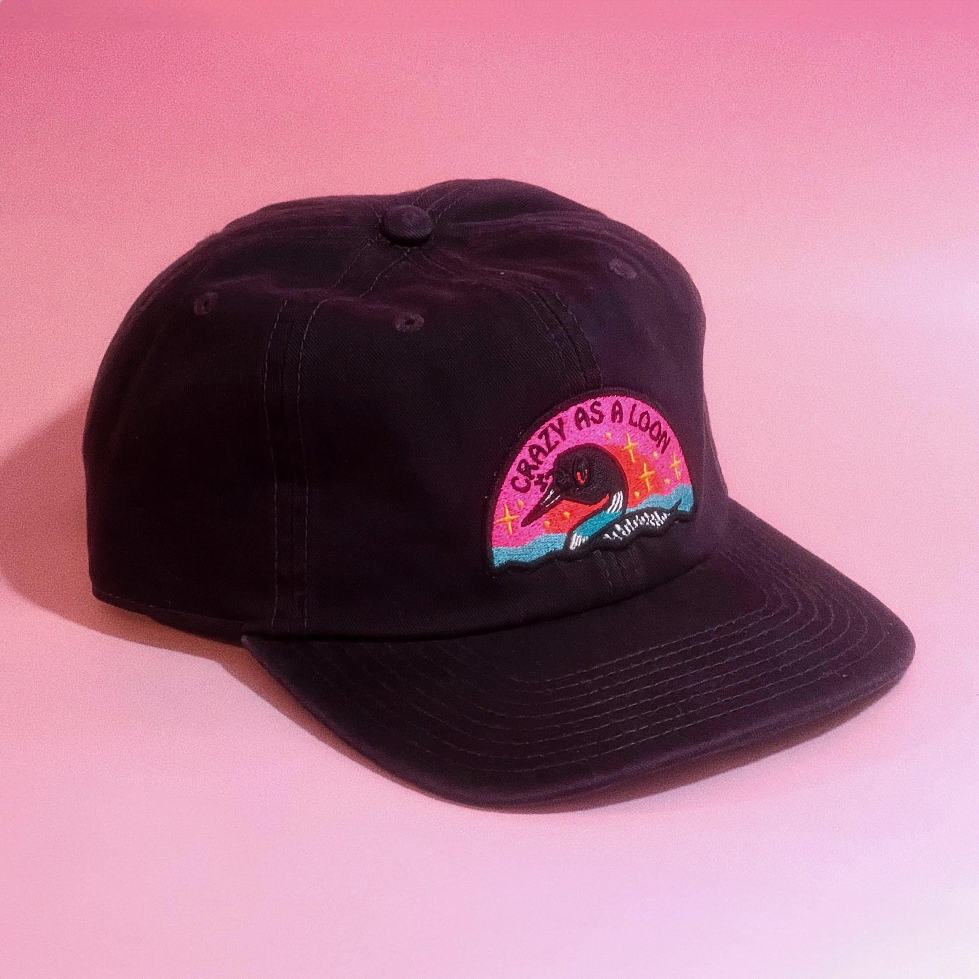 Crazy as a Loon Floppy Cap