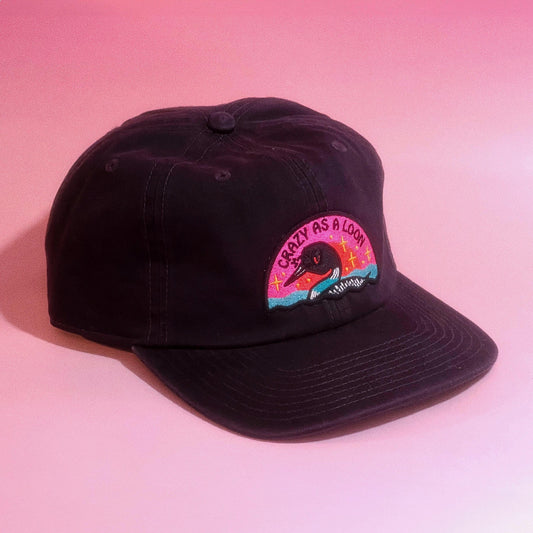 Crazy as a Loon Floppy Cap