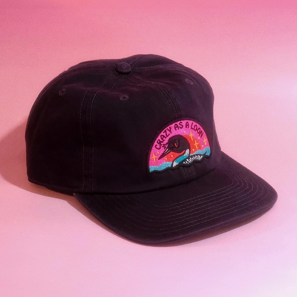 Crazy as a Loon Floppy Cap