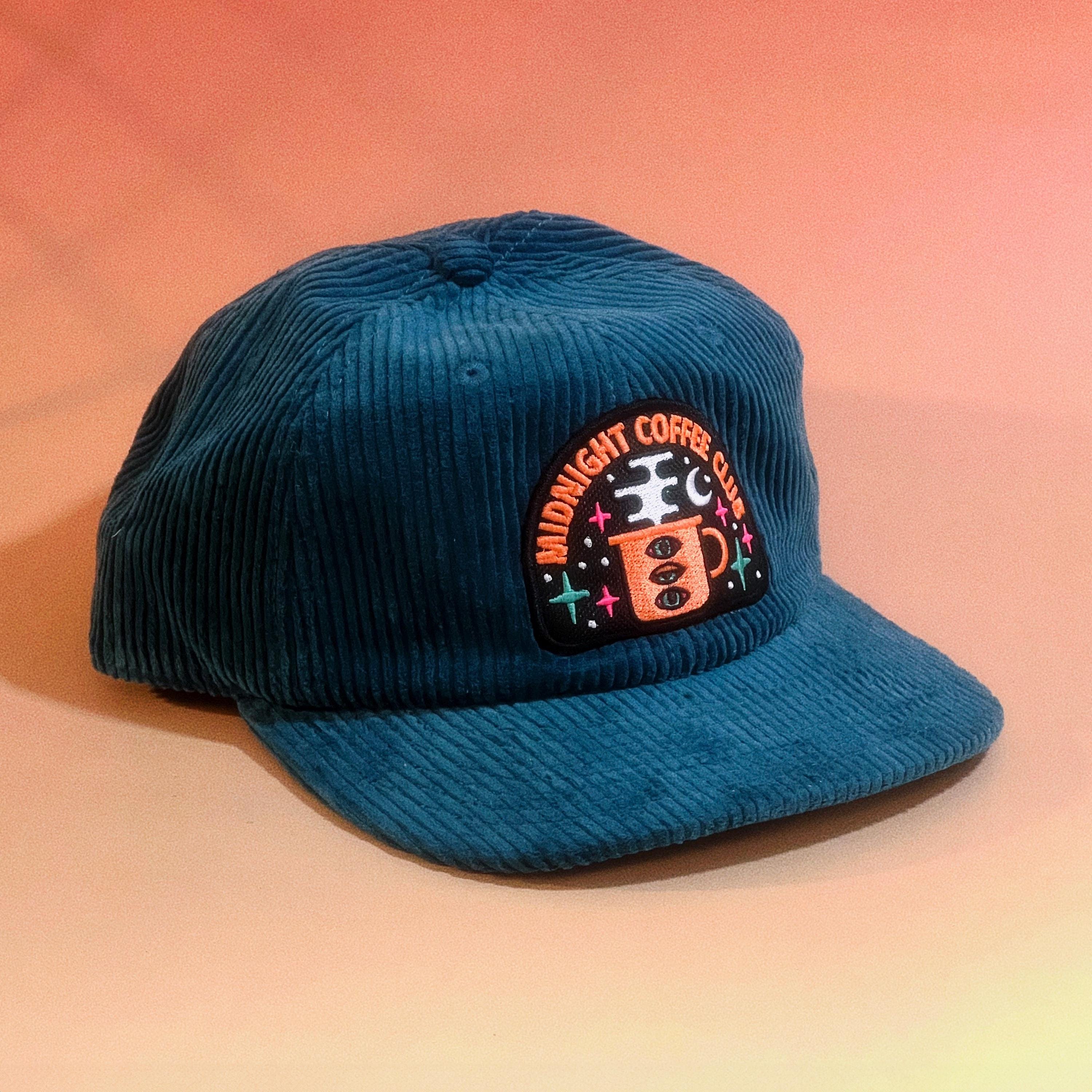 Midnight Coffee Club Corduroy Hat – TheSpaceBureau
