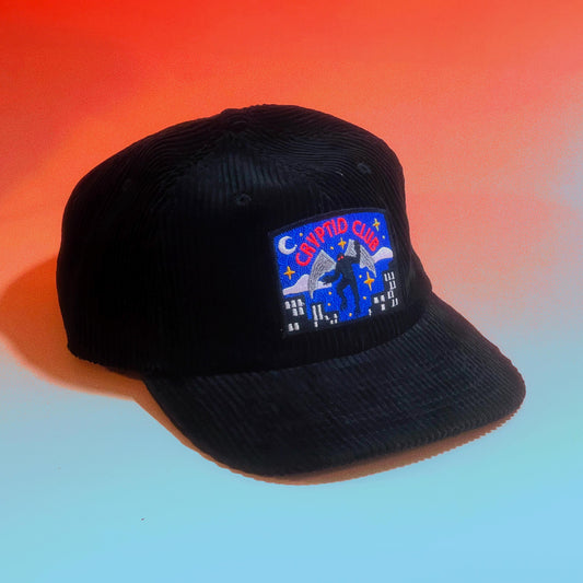 Mothman Cryptid Club Corduroy Hat