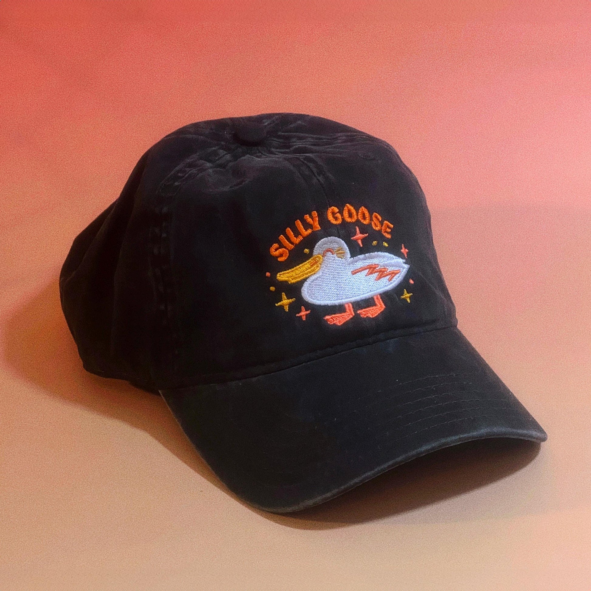 Silly Goose Embroidered Dad Hat