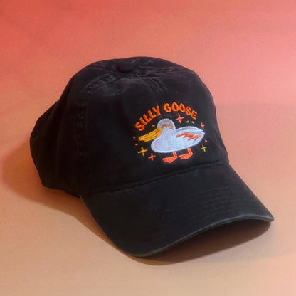 Silly Goose Embroidered Dad Hat