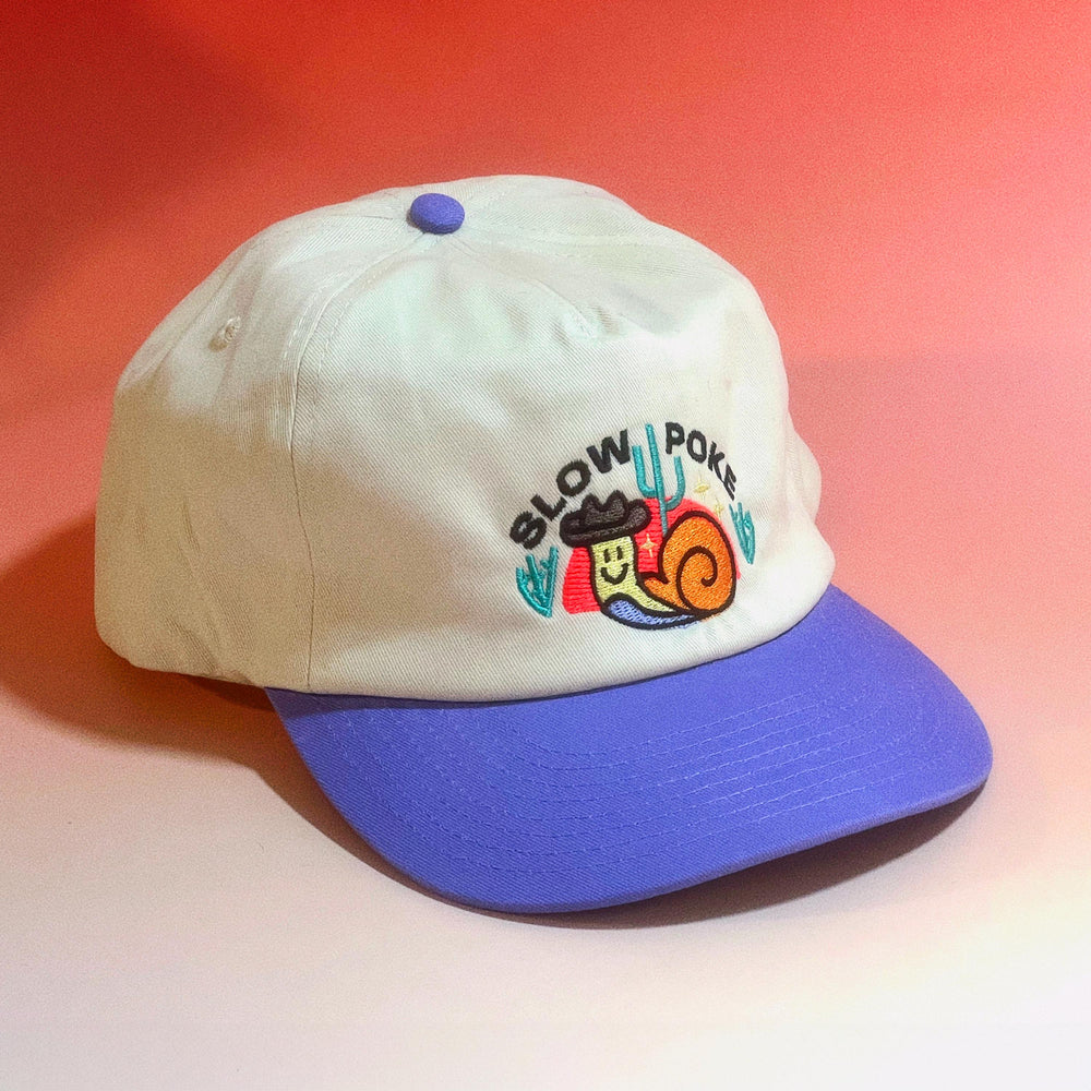 Slow Poke Retro Two-Tone 5-Panel Floppy Cap