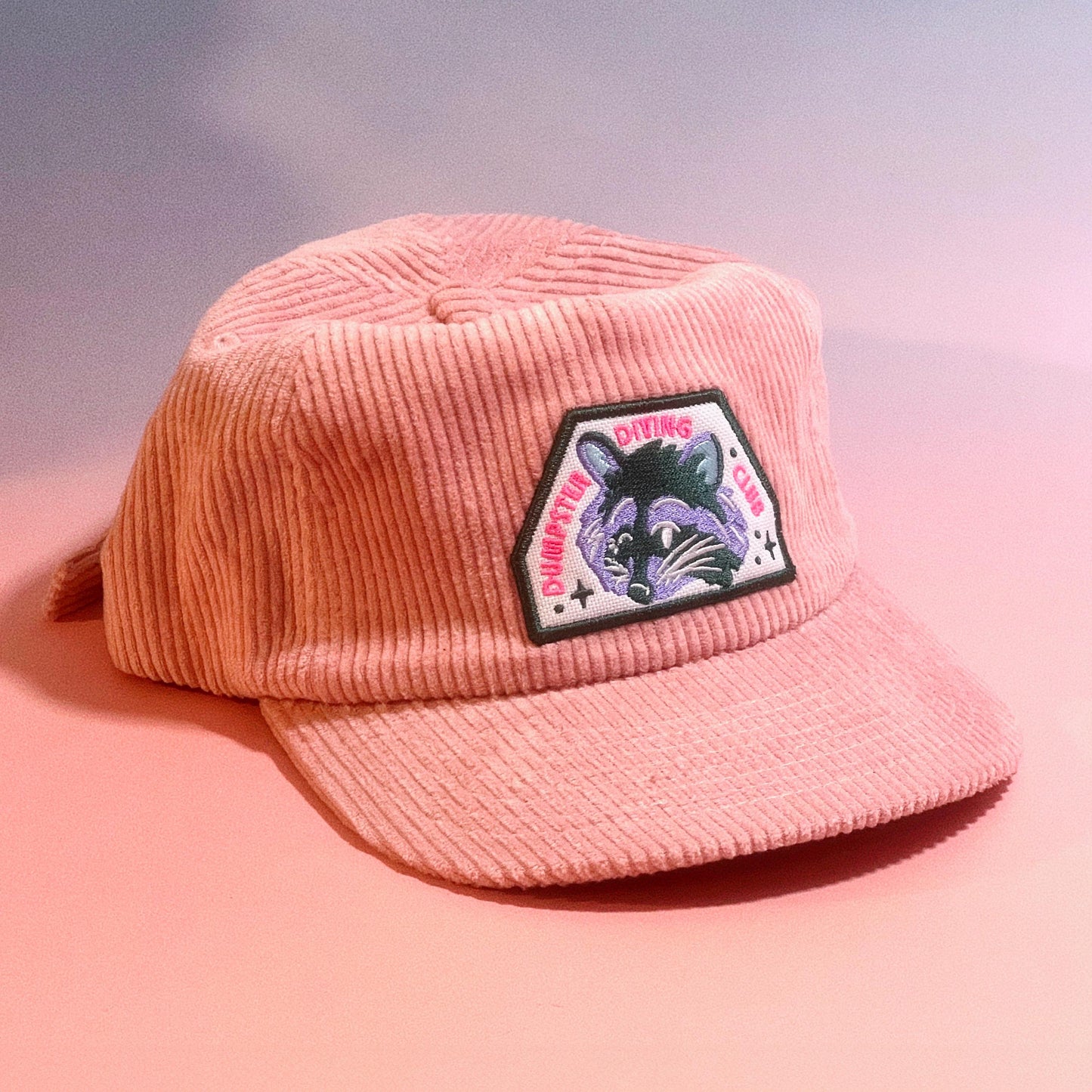 Street Rat Dumpster Diving Club 5-Panel Corduroy Hat
