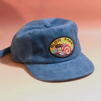 Slow Poke 5-Panel Corduroy Hat