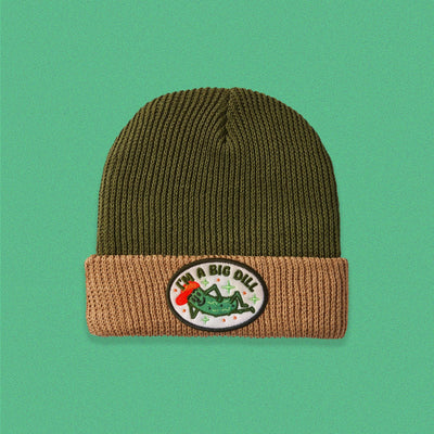 Big Dill Two-Tone Knit Beanie