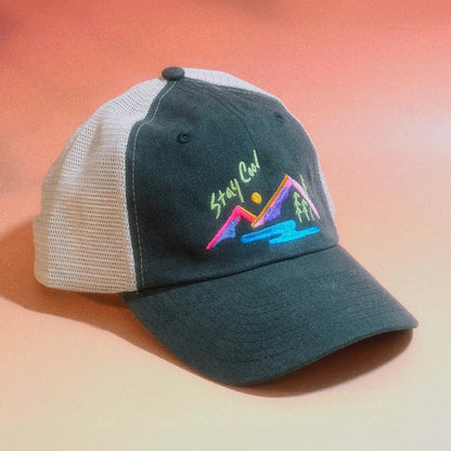 90s Cool Landscape Mesh Dad Hat