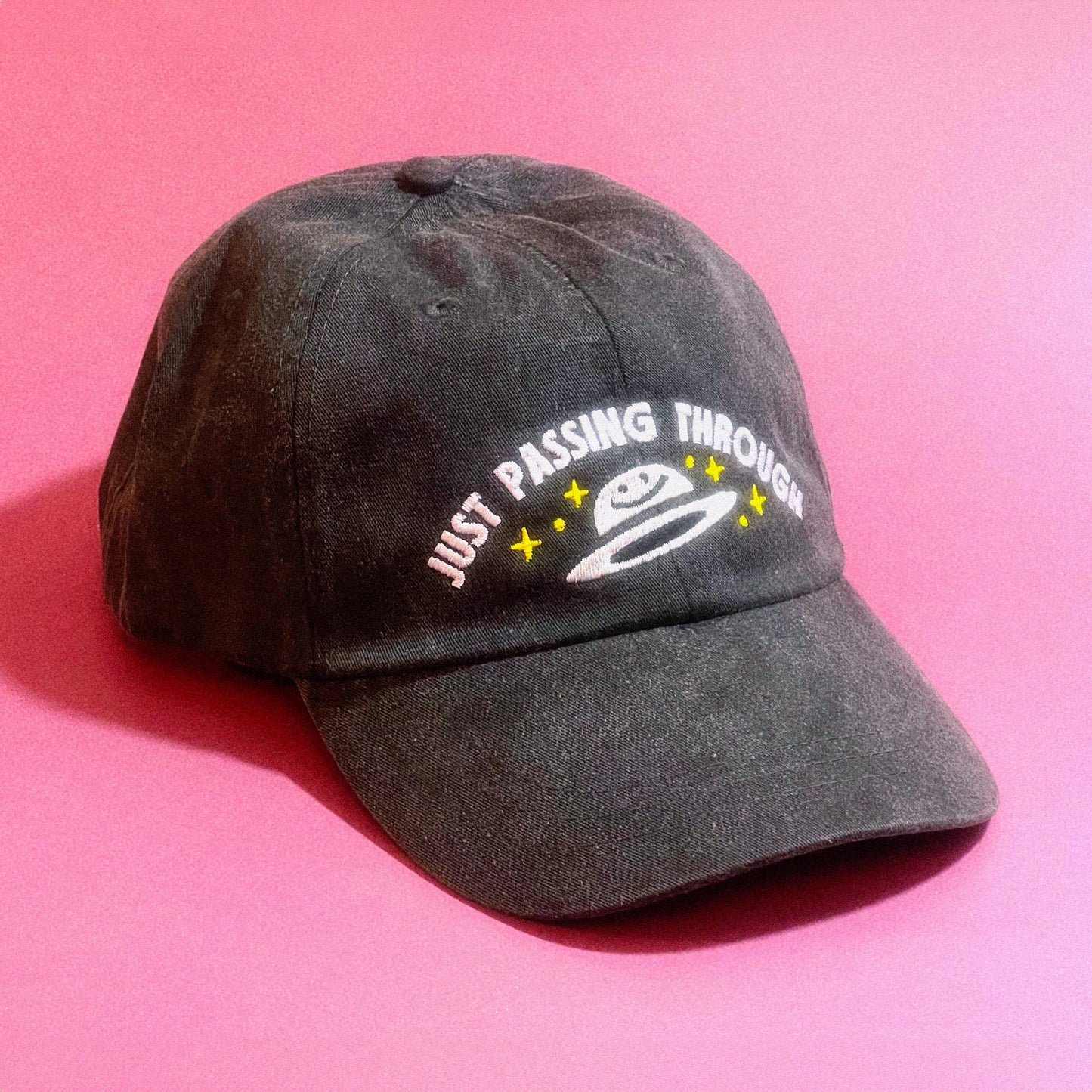 Just Passing Through Dad Hat